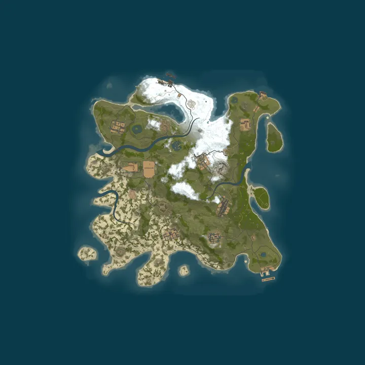 Map of MZANSI | ZA 10X | SOLO | DUO | TRIO | QUAD | PVP | KITS