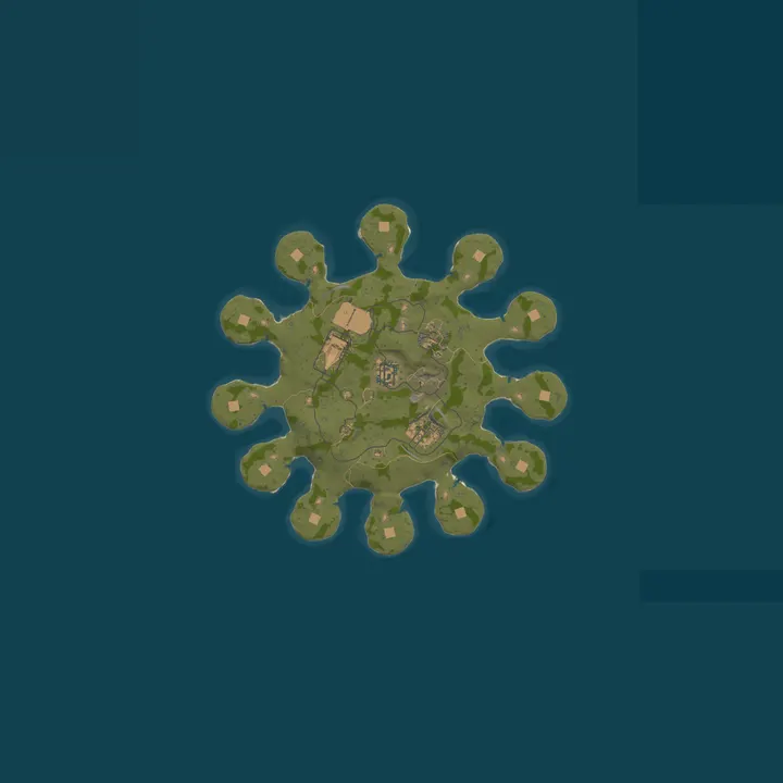Map of [AU] Rust Refined 3X |solo/duo/trio/quad|Noob Friendly|QOL