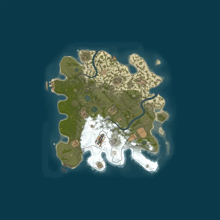 Map of [EU] Rust-France - SOLO/DUO | FULLWIPED 24/10 24.10
