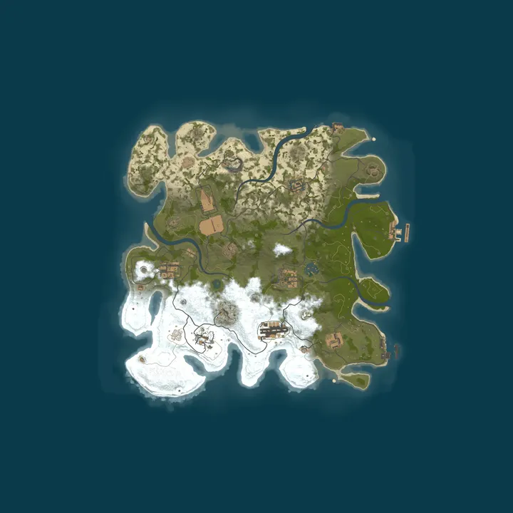 Map of BDSM Rust #2 x1 | КЛАССИКА Wipe 23.10