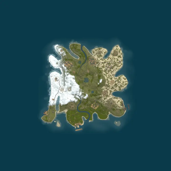 Map of FoxFun | Linux | Vanilla | Low Upkeep | No Bp Wipe
