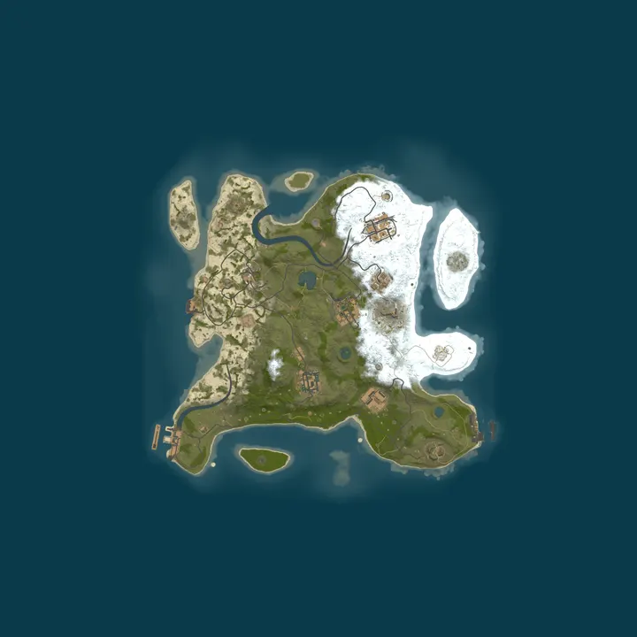 Map of AshCore 2x SOLO ONLY | No Clans/Teams | Wipe Thu 8PM