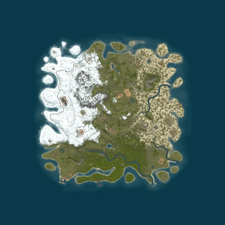 Map of Frags 5x | PvE | Raidable Bases | No Killing | Events | Kits
