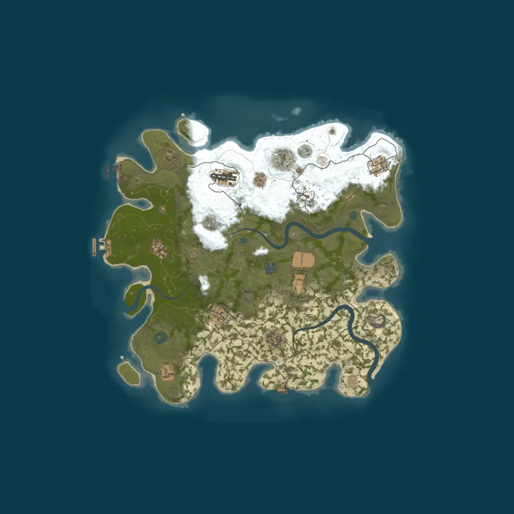 Map of Zyzzx's Hangout