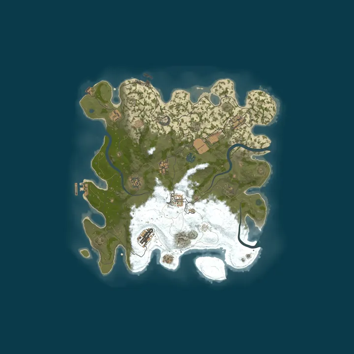 Map of RUSTANE 2X SOLO/DUO/TRIO︱JUST WIPED 19/10