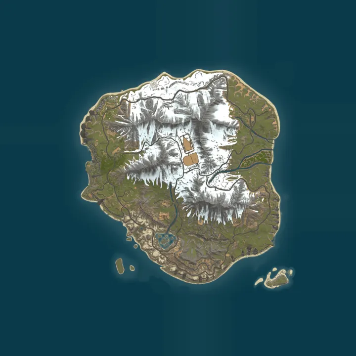 Map of A Rust Test Server