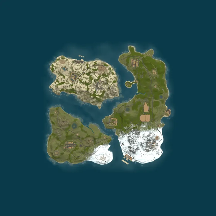 Map of My Rust Server