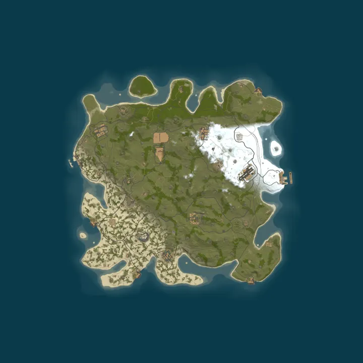 Map of Bestrust Solo/Duo/Trio 2x | NEXT FULLWIPE in 7 hours 29.10