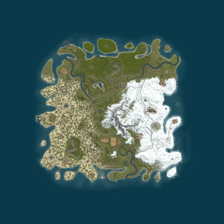 Map of RedLine#1 -2X LOOT- -NO LIMIT-