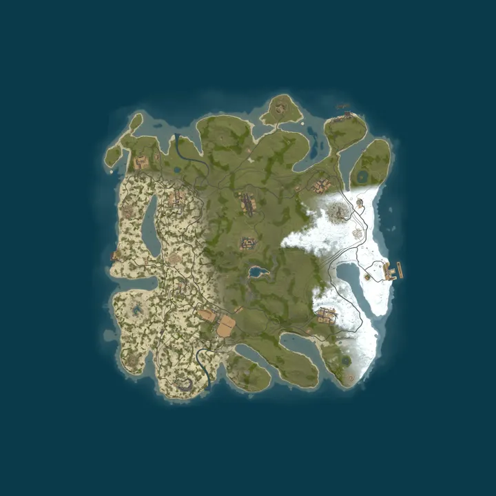 Map of PVE | Мирный | Русский