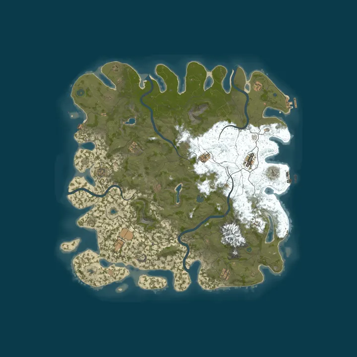 Map of Rust Crazy