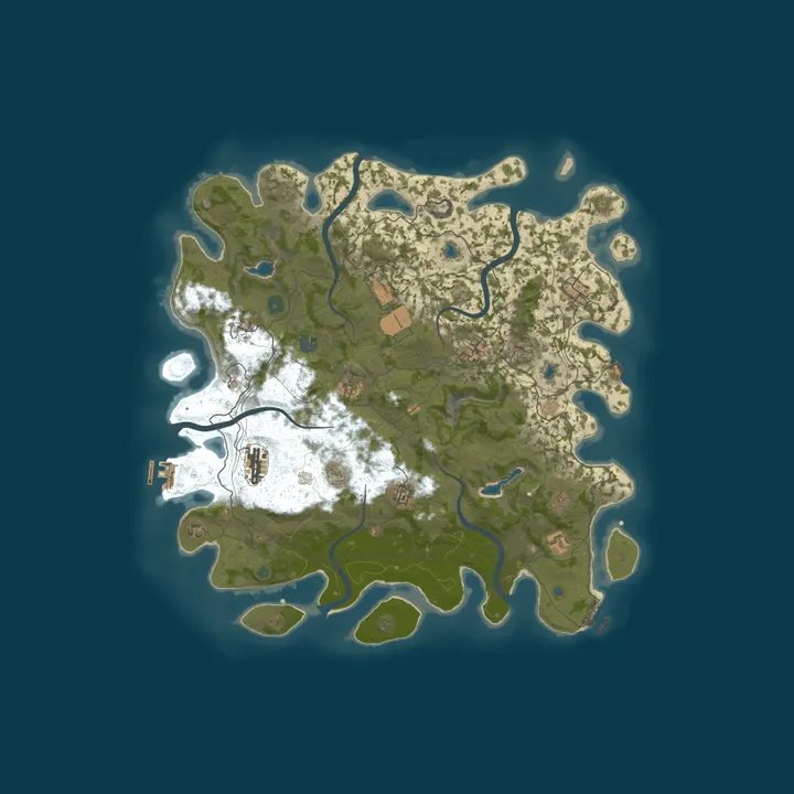 Map of Pookie's Playground PVP