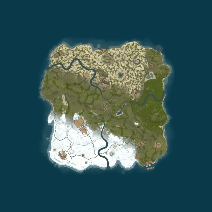 Map of Rustoria.co - US Mondays