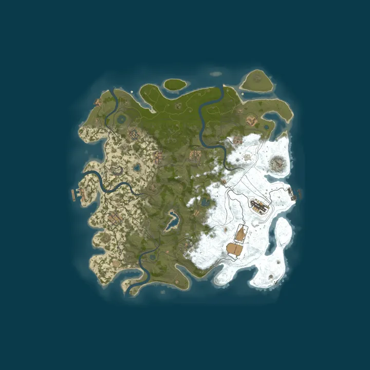 Map of x2 URAL RUST | КЛАССИКА  | CLASSIC |