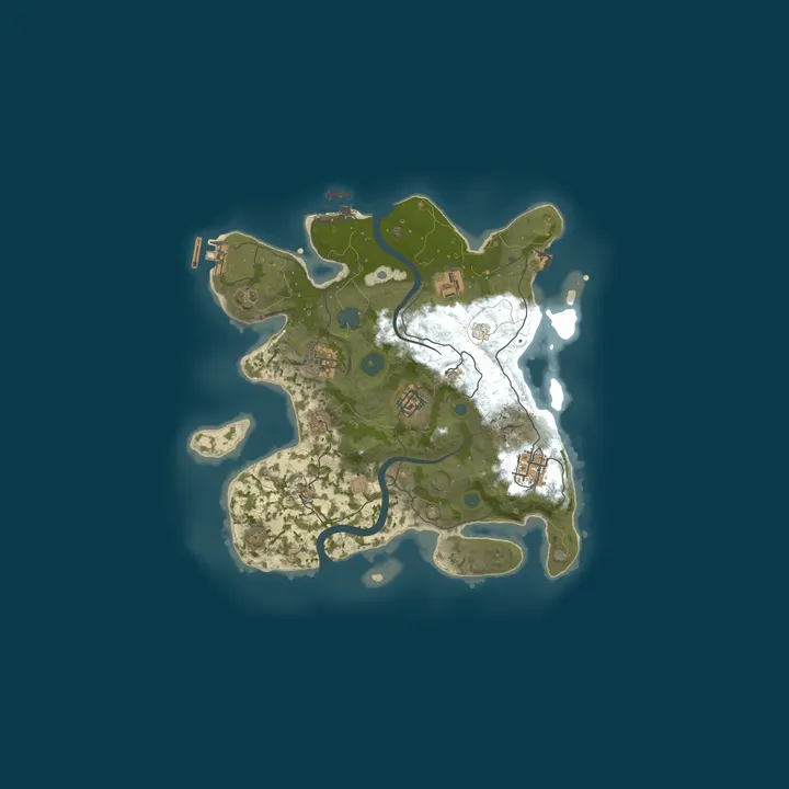 Map of ゲームサーバー β Lite #194