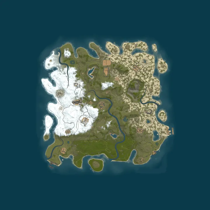 Map of Pandora PVE (Quest/TP/RaidBase/trade/coin/Rates/Economics)