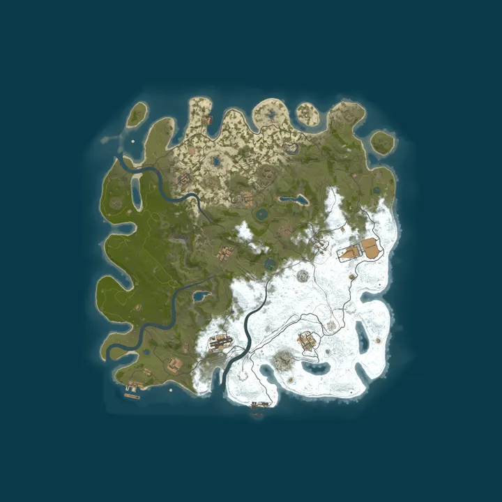Map of 【拾破烂】10.16新开丨4人队丨萌新养老原生态