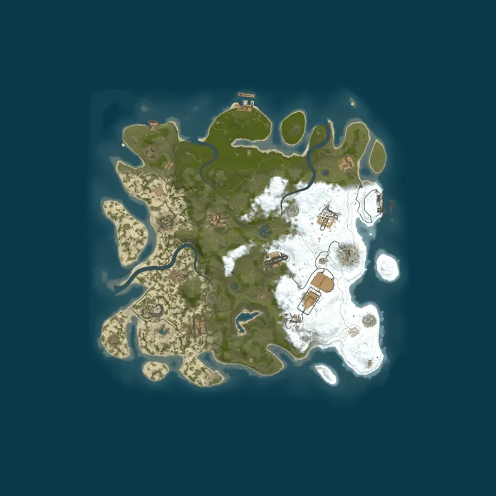 Map of HAPYCH RUST [ NOLIMIT | 2X ] WIPE 29.10.2026