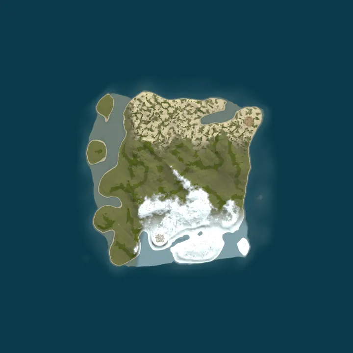Map of RAVE RUST • X1000000 | PVP | BF | FUN| FPS+ | CLANS | NOLIMIT