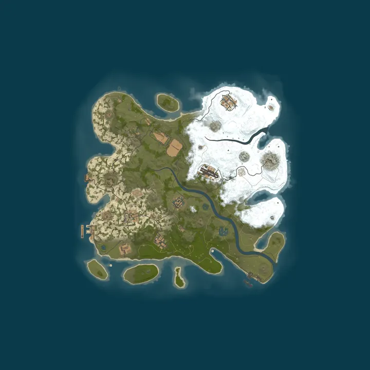 Map of GAZAPRUST |3X|SOLO/DUO/TRIO| TR