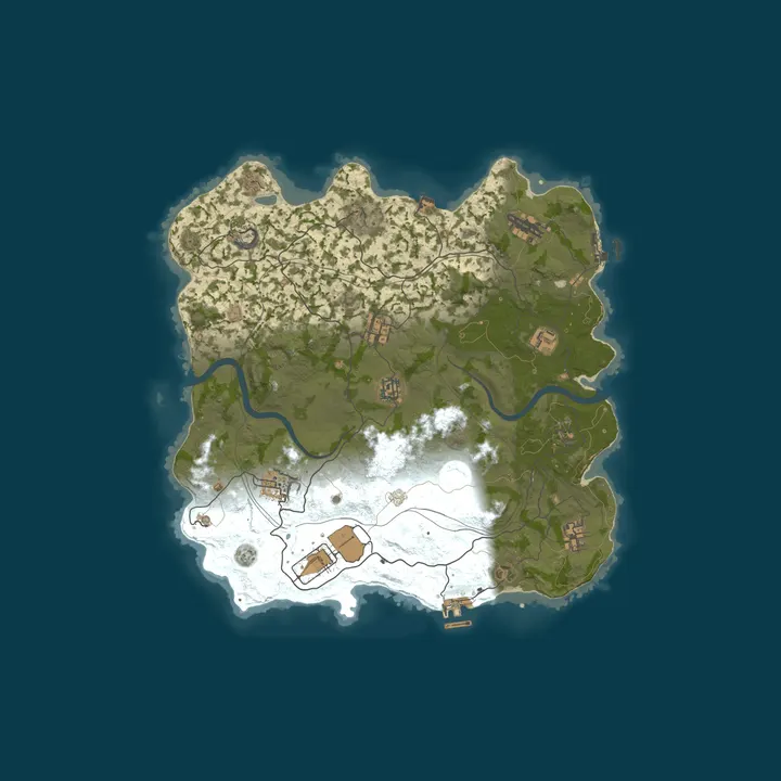 Map of WARBANDITS.GG 3X |Solo/Duo/Trio/Quad|LootX3| JUST WIPED
