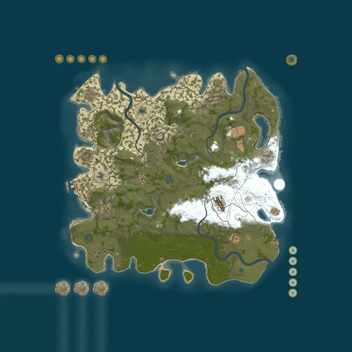 Map of [EU] LUSITANIA RUST - RPG | PVE+ | PVP