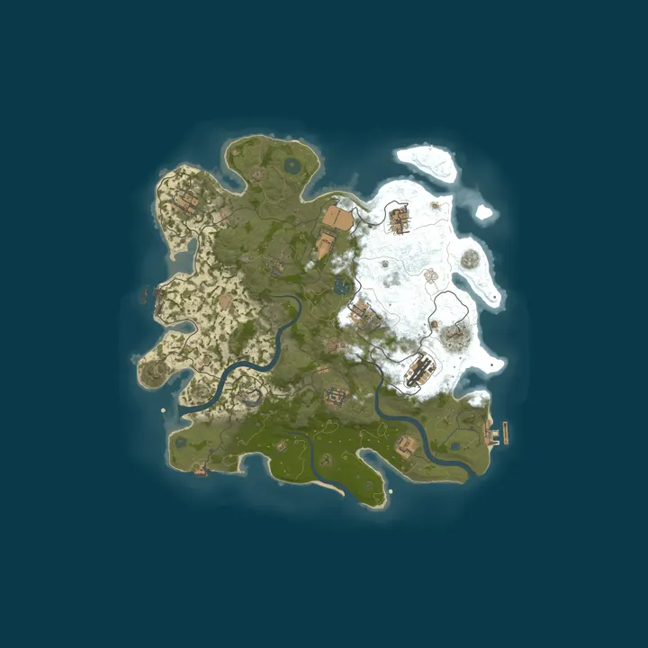 Map of Havoc Rust 10x