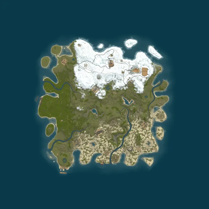 Map of Porchatta's Paradise