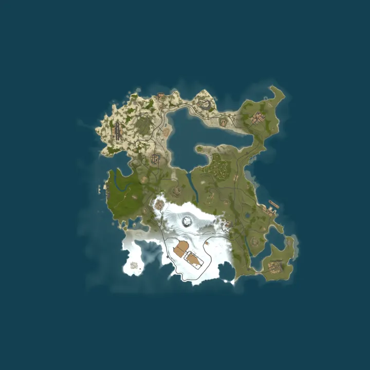 Map of PVE Land [US]|SkillTree|Raidable Bases|EVENTS