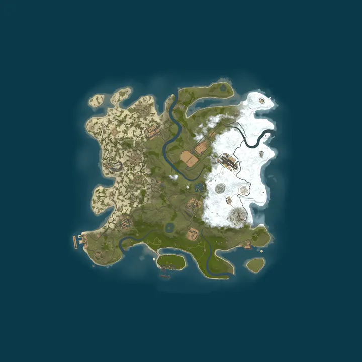 Map of THOR World M249 25P