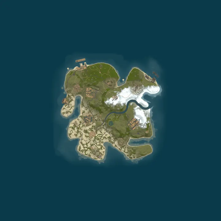 Map of Exodus SOLO/DUO/TRIO | .gg/ExodusGG | Fresh Wipe 10/11