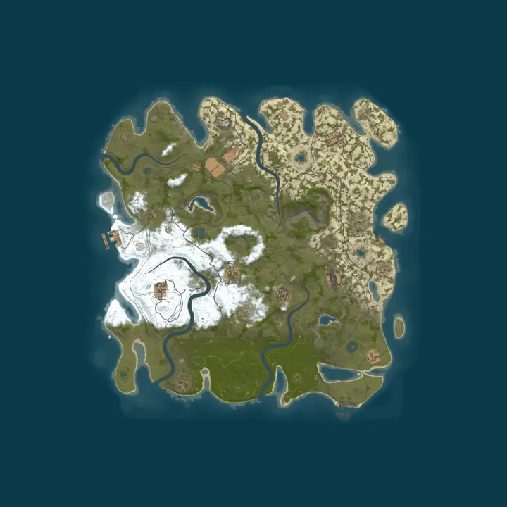 Map of Rusty Tugboat | 5x | 1-4 limit | Tugboats | Skilltree | Shared 