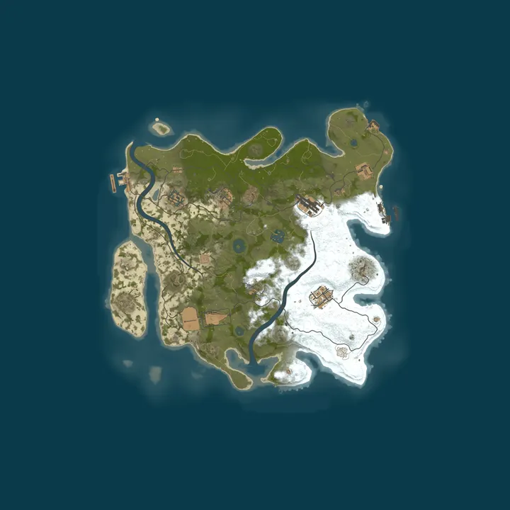 Map of [US] Invalidz 2x | Solo/Duo/Trio | Vanilla+ | NO BP WIPE