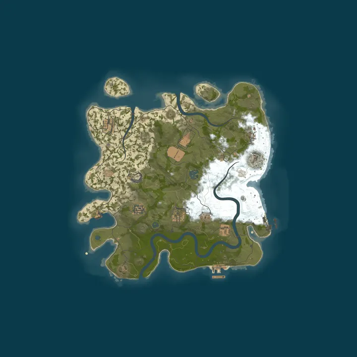 Map of 22/10|DanishHawks|1Week|FPS+|Xp|3X|QuickSmelt|Loot+|4MAX|AntiCh