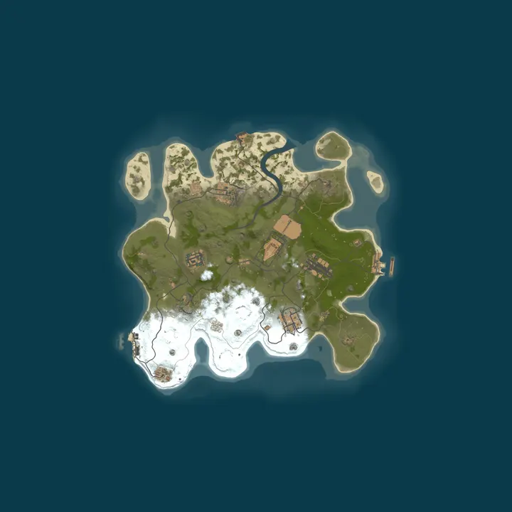 Map of Bestrust Solo/Duo 2x #9 | NEXT FULLWIPE in 21 hours 29.10