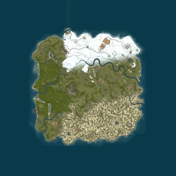 Map of Rust Seed 1151820294