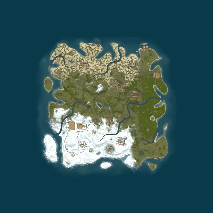 Map of Rust by g-portal.com