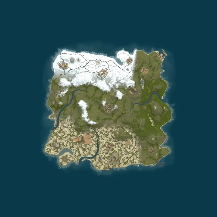 Map of Reddit.com/r/PlayRust - US Small