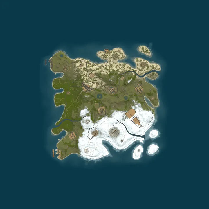 Map of SYNDICATE | Solo/Duo/Trio | Fridays | JUST FULLWIPED 09.10